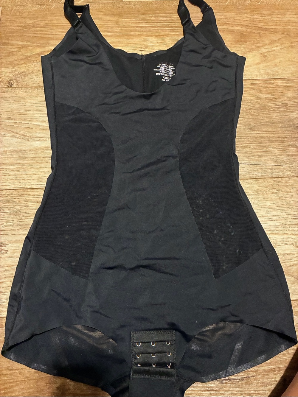 Youmita Black Women’s Shapewear Tank Bodysuit -